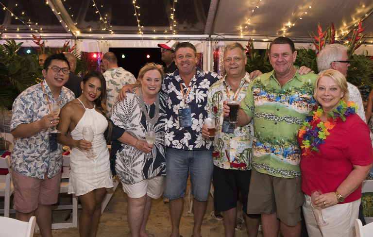 Noosa main beach, Noosa main beach conference awards night, beach party awards theme noosa main beach, sofitel noosa